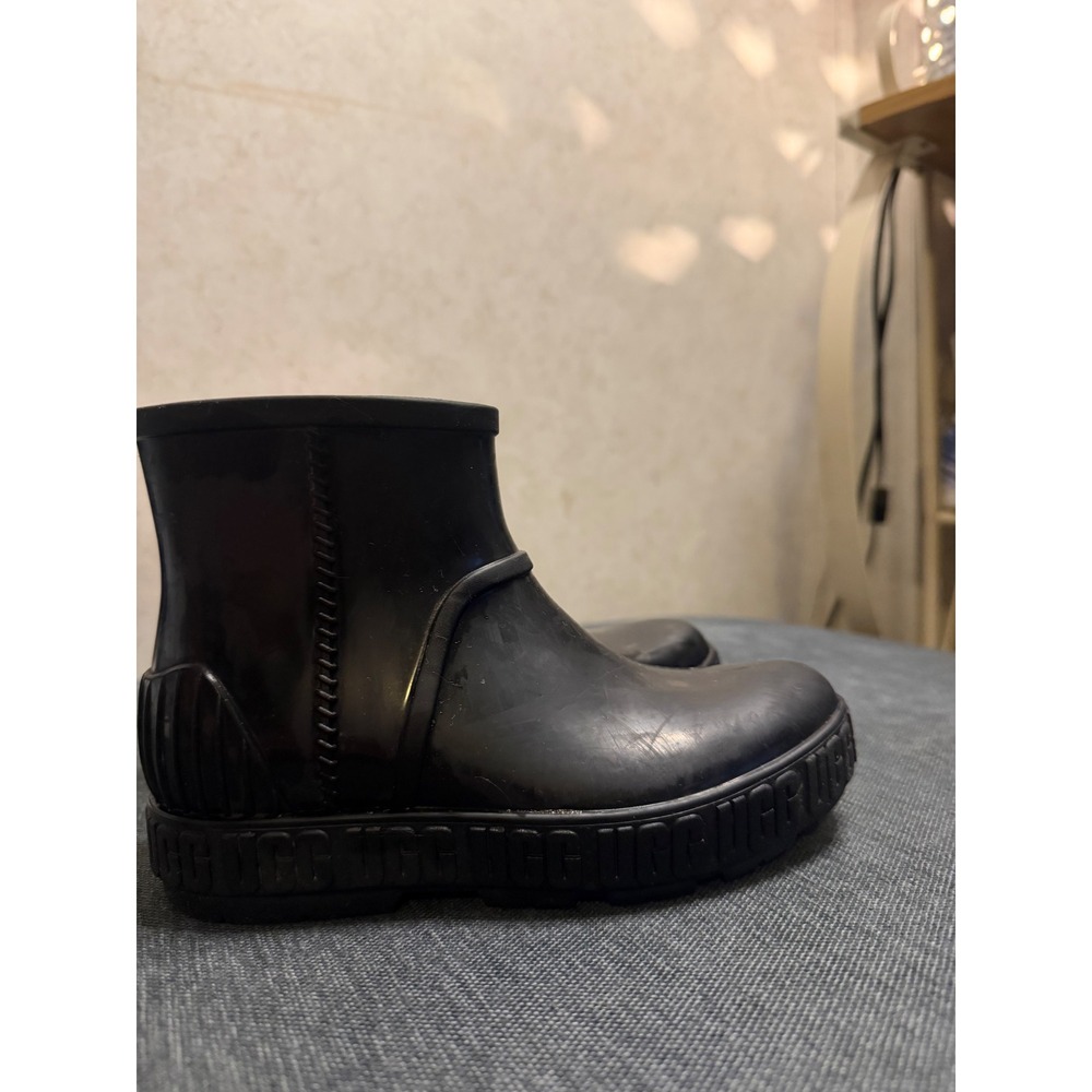 UGG Tasman Drizlita Black Waterproof‎ Rain Boots Kids Size 13 1130361K